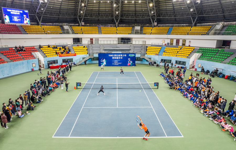尤尼克斯湖北省青少年網球嘉年華活動在市全民健身中心成功舉辦